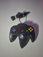 ? Manette Officielle Nintendo 64 (Fil Réparé) Fonctionne Parfaitement