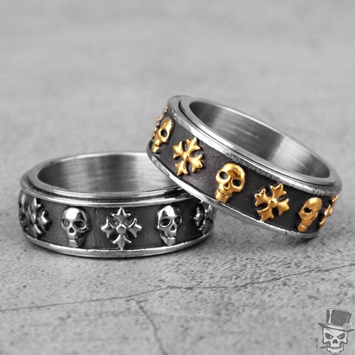 Bague acier tournante - bague, en