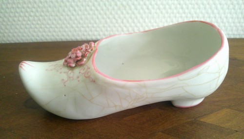 Sabot porcelaine signé - sabot,