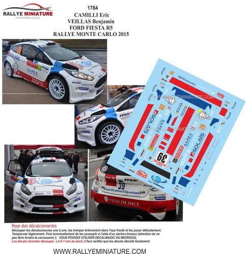 Decals ref 1784 ford - decals, 1/32