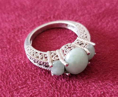 Jolie bague argent femme - argent,