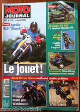 MOTO JOURNAL 13/7/1995; Kawasaki VN 800/ GP de France/ Biaggi, Waldmann