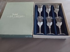 Cristal d'Arques coffret de 6 verres a vin blanc ou à porto modèle florence 2