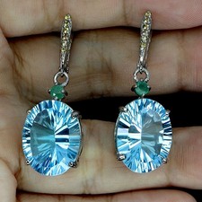 925 Argent Sterling Boucles