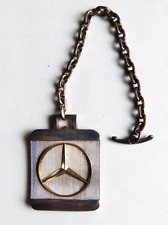 ancien porte-clés automobile MERCEDES BENZ métal argenté