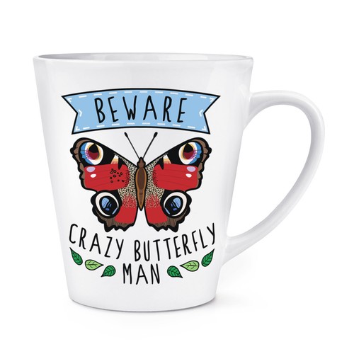 Attention fou papillon homme - fou,