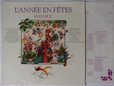 MANNICK "Le paradisier: l'année en fêtes" LP France 1986