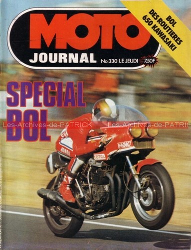 Moto journal 330 kawasaki z - moto,