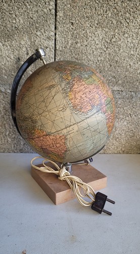 Globe lumineux verre - globe, en