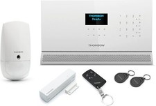 Système d'alarme sans fil sécurité Maison multizones Transm GSM ou internet THO
