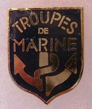 Pins TDM émail grand feu ! Insigne Troupes de Marine Calot Béret RIMA RPIMA