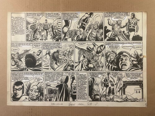 Amok planche originale - amok,