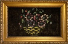 Cadre photo nature morte nouveau vintage stuc doré Falzmaße 25 X 43 CM ancien