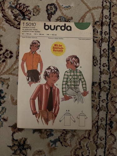 Patron burda enfants 5010 - burda,