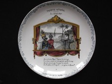 ASSIETTE ANCIENNE THEATRE DE GUIGNOL N° 10  SI J'ETAIS ROI