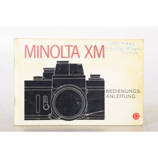 Minolta XM Instructions D'Utilisation - Mode D 'em Ploi - - Allemand