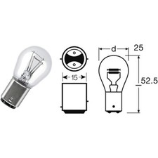 Lampe Ampoule OSRAM 12-21/5