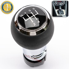 Pommeau de Levier de Vitesses pour Audi A1 A3 Q3 5 Vitesses Cuir