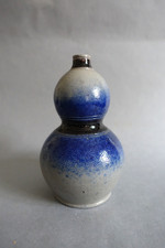 Gourde coloquinte en grès au