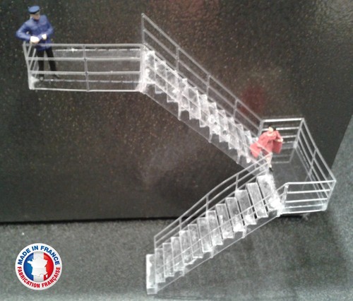 Kit escalier avec - avec, rambarde