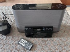 Sony Radio-Réveil ICF-DS11iP-Dock iPod/iPhone 30 pin FM/AM-Télécommande