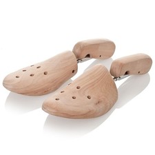 EMBAUCHOIR EN BOIS ARBRE DU BOULEAU FORME POUR CHAUSSURES RÉGLABLE VIS