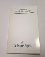 Vintage Audemars Piguet Lady Royal Oak Cal 2610/2612 Brochure Instructions
