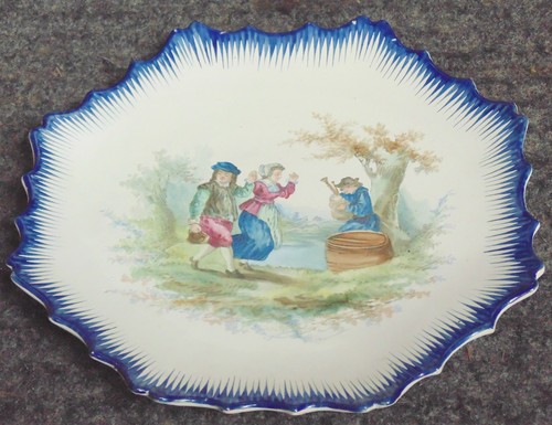Superbe magnifique ancien plat - magnifique,