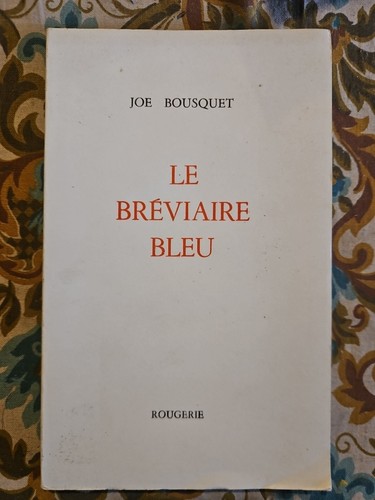 Bréviaire bleu joe - le,