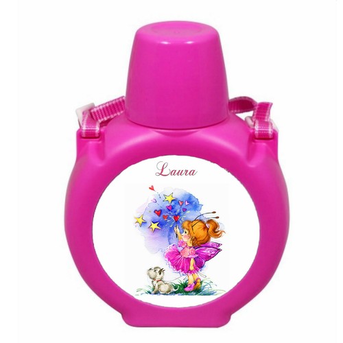 Gourde rose enfant - rose, fee