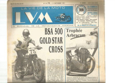 LA VIE DE LA MOTO N°91-15 BSA 500 GOLDSTAR CROSS / HENDERSON / TRANSMISSIONS