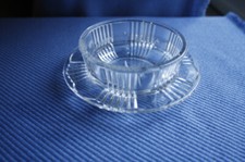 Saucière rince doigts ramequin plat en verre