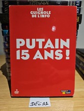 DVD - PUTAIN 15 ANS ! - Les guignols de l'info - Coffret 2 dvd