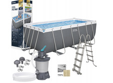 Piscine hors sol en acier