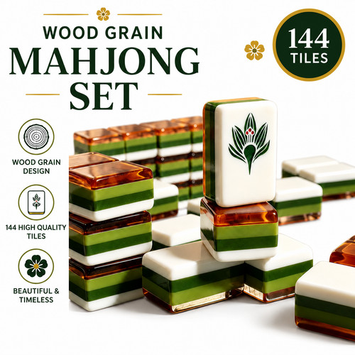American mahjong set wood - mahjong,