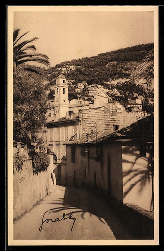 Cpa villefranche sur mer - villefranche-sur-mer,, une