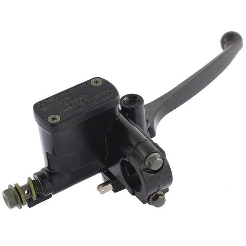 Noir métal moto pompe - pompe, frein