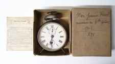 Ancien Horlogerie "Réveil Matin" boîte d'origine manuel 1902 Nouvelles Galeries
