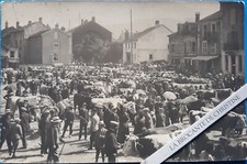 N° 13  CPA DU VAL-D'AJOL Foire aux bestiaux  88 Vosges Non Ecrite  Carte Photo