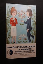 affiche salon philatelique