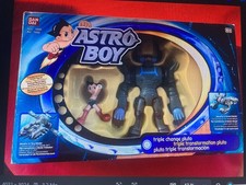 ASTRO BOY/ATOM Triple Change PLUTO,  figurine  2.5''marque : BANDAI en bon état