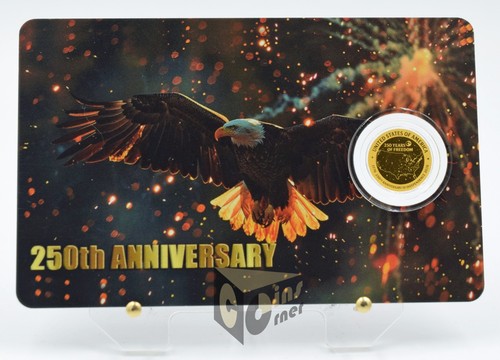 Pièce usa 250th - d'or,