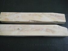 2 carrelets bois buis,ébénisterie,tournage,ébauche stylos,coutellerie ,petits tr