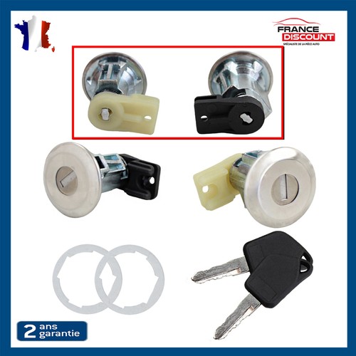 Barillet serrure porte - serrure, avant