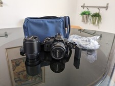 OLYMPUS E-420 DSLR CAMERA BUNDLE 14-42mm 40-150mm