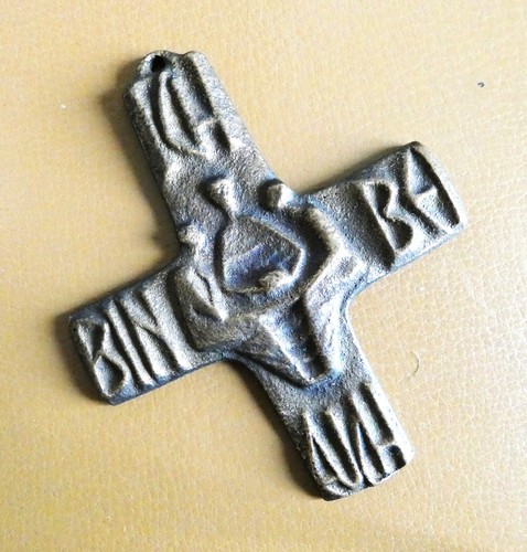 Croix religion christ bronze - croix,
