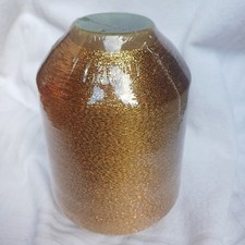 Lurex Bobine Industrielle Fil a Tricoter OR 590 grammes