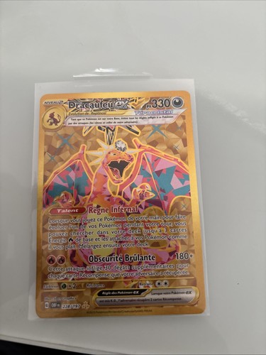 Carte pokémon dracaufeu - carte,