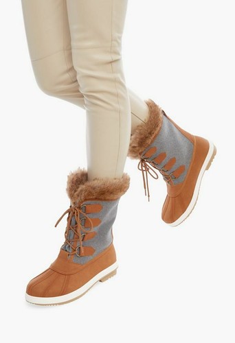 Lydiia faux fur boot - faux,