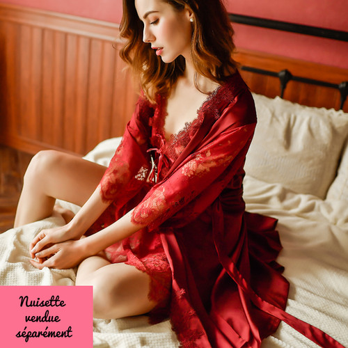 Déshabillé peignoir robe